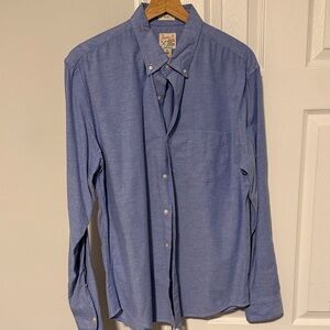 J. Crew Broken In Oxford Slim Fit Large Shirt